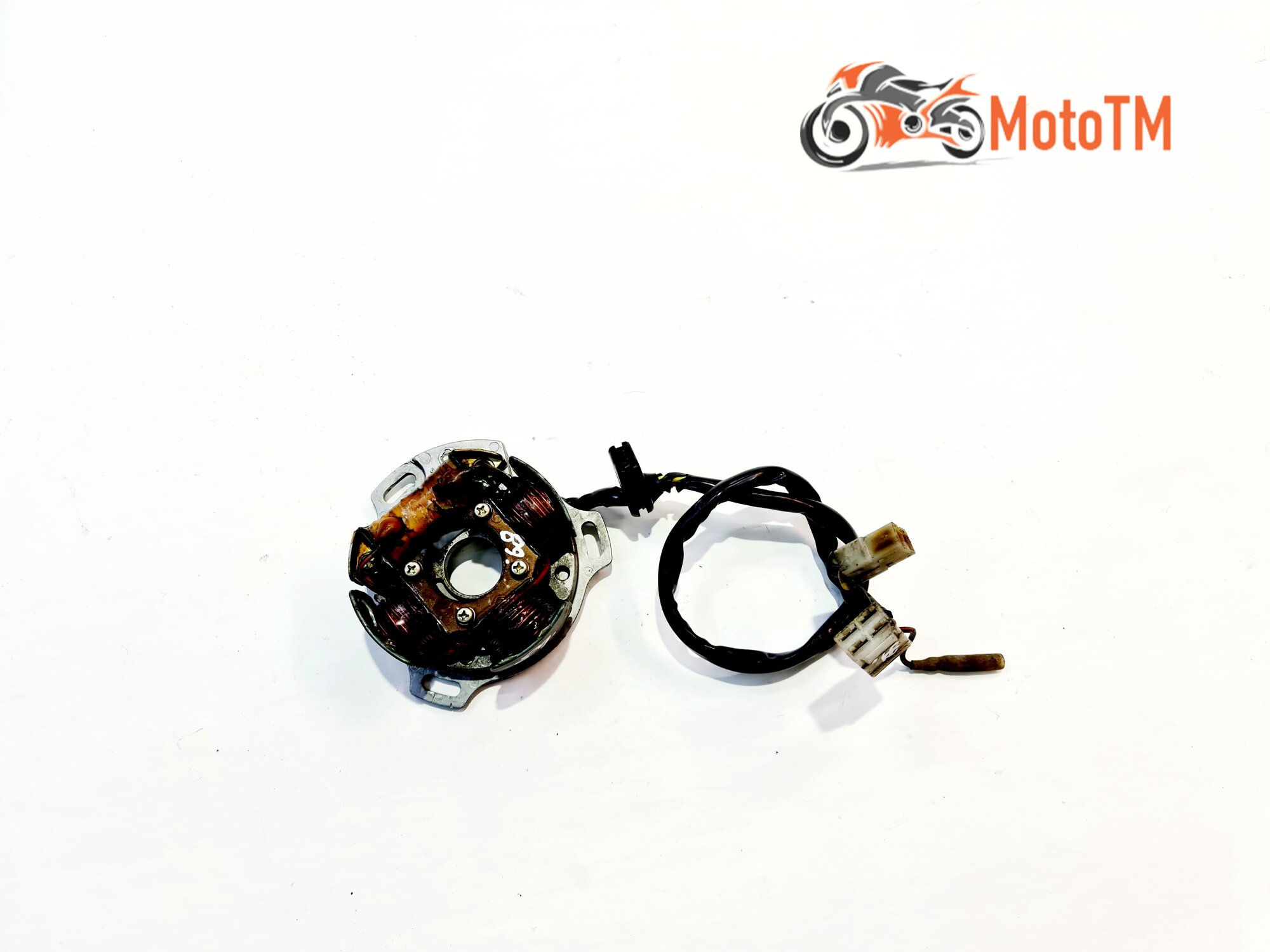 Cagvia Mito 125 8P MK1 1992 - Cache alternateur cache moteur intérieur