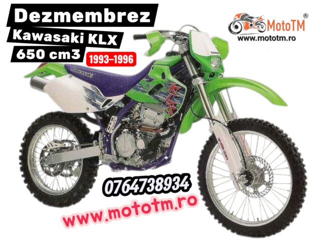 Kawasaki KLX 650.