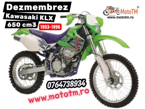 Kawasaki KLX 650.